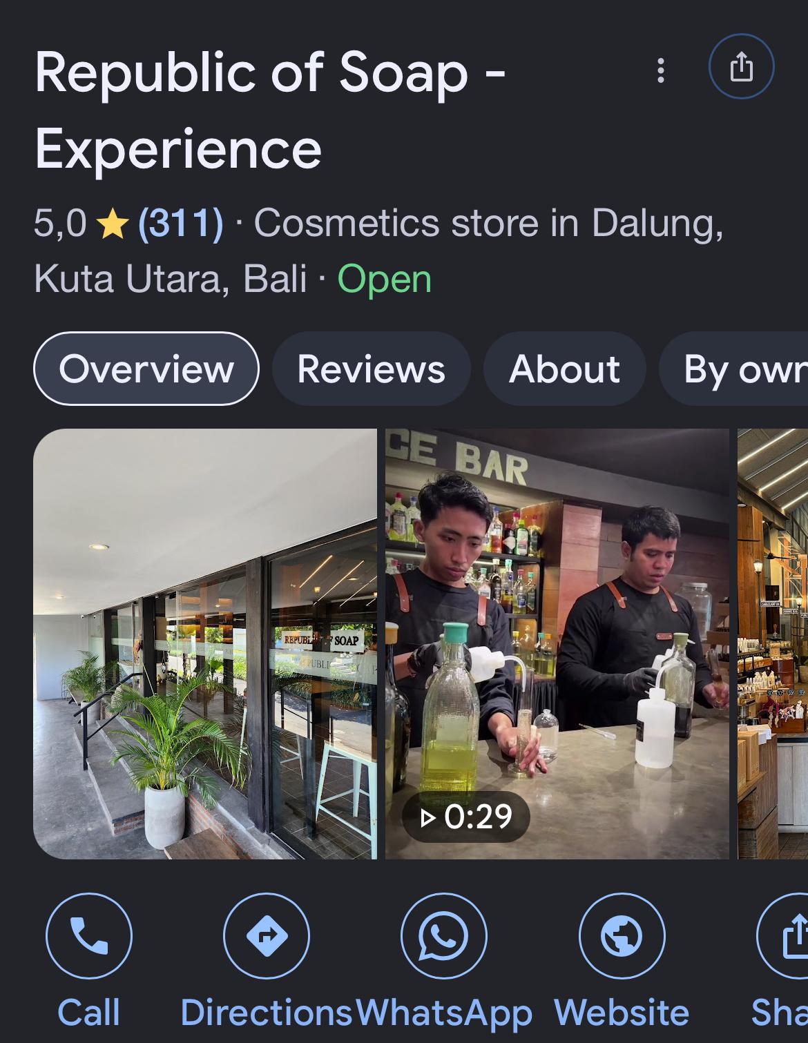 Republic of Soap - Experience - Sesudah
